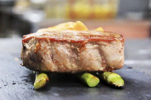 lomo atun rojo - restaurante La Española